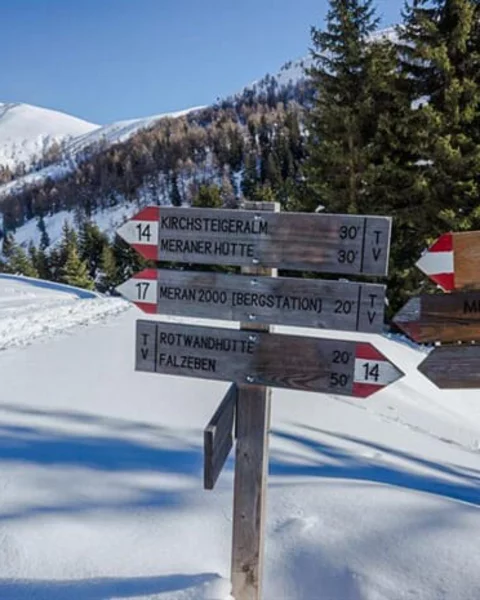 Frühlings-Ski & Winterwandern auf Meran 2000
