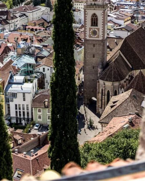 Aussicht tanken auf dem Pulverturm