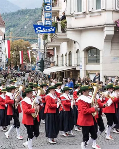 Das Traubenfest in Meran