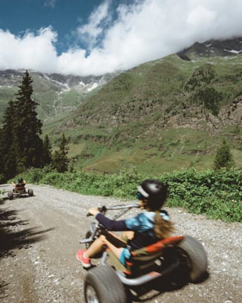 Mountaincarting in Pfelders