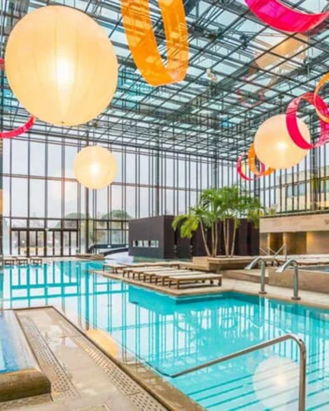 In der Therme Meran entspannen