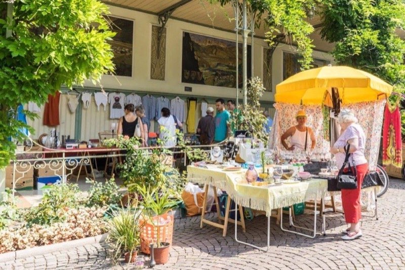Der Flohmarkt in Meran