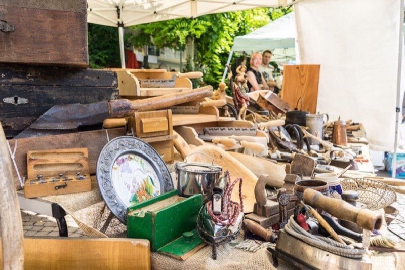 Der Flohmarkt in Meran