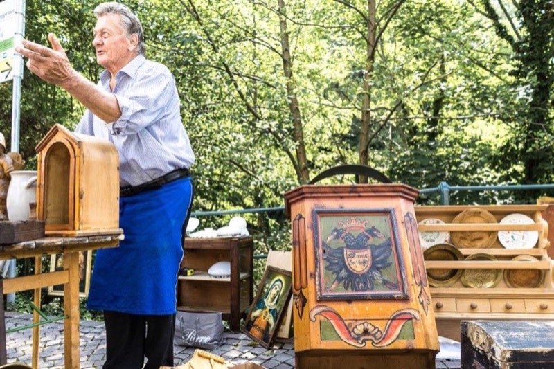Der Flohmarkt in Meran